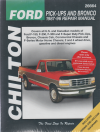 Ford Ute Pick-ups and Bronco 1987-96 Chiltons